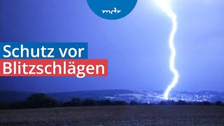 Gefahr durch Blitze Wie man sich bei Gewitter richtig verhält  MDR THÜRINGEN JOURNAL  MDR [upl. by Mazman]