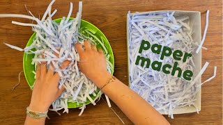 How to make a paper mache [upl. by Bartolome140]