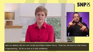 Nicola Sturgeon delivers keynote speech at SNP Conference [upl. by Suruat]