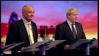 Newsnight London Mayoral debate 2008 [upl. by Manuel293]