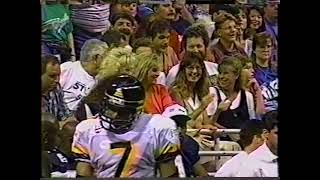 AFL 1995 PLAYOFFS MEMPHIS PHARAOHS AT TAMPA BAY STORM [upl. by Minni]