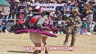 Wamanmarka 2024 IE quotAntonio Raymondiquot Chamaca danza Jinete Chumbivilcano [upl. by Sucramel]