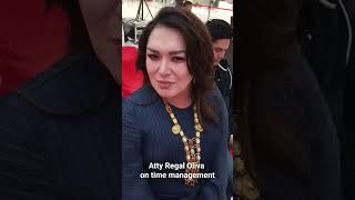 Atty Regal Oliva on time management [upl. by Stempien]