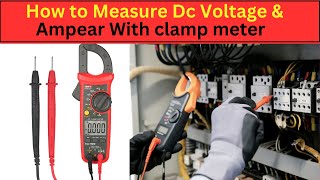 Measure DC Voltage and Amps With Clamp Meter  EASY Tutorial [upl. by Rozalin25]