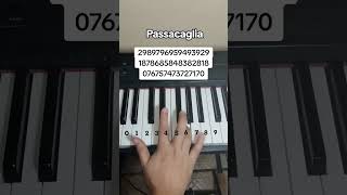 Passacaglia piano tutorial [upl. by Cyrano935]