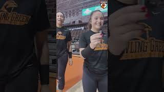 BGSU Volleyballs 2024 Thanksgiving dishes [upl. by Diley]