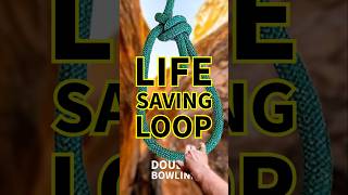 🔗 TIE THIS LIFESAVING KNOT in SECONDS Double Bowline Demo 🔥 [upl. by Ahoufe]