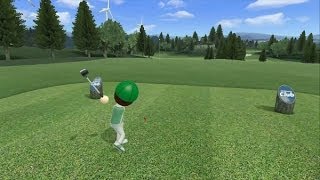 Wii Sports Club Golf  Lakeside 9 Hole Course 6 [upl. by Iilek]