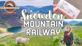 SNOWDON Mountain Railway WALES🚊💙  Train journey Clogwyn Station Noahs 1st train ride  July 2021 [upl. by Manny363]