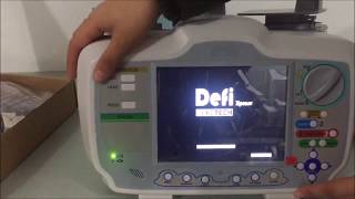 Defi Xpress Defibrillator Monophasic  Biphasic  AED  Thermal Printer [upl. by Ayatahs]