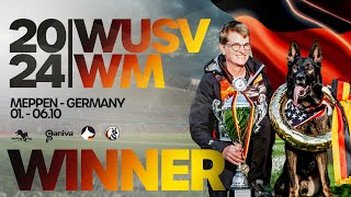 Winner  WUSVWorld Championship IGP 2024  Erin OShea  Joker von der Beizjagd  workingdog [upl. by Vivie]