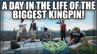 A Day In The Life Of The Biggest Kingpin  GTA RP  Grizzley World WHITELIST [upl. by Brewer68]