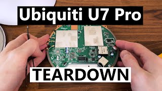 Ubiquiti U7 Pro WiFi 7 Access Point Teardown [upl. by Garbe996]