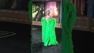 ArianaGrande and CynthiaErivo floated down from a bubble to join us for the LA premiere of Wicked [upl. by Cristionna]