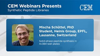 Synthetic Peptide Libraries Part 3 Mischa Schüttel [upl. by Dwight]