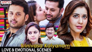 quotSrinivasa Kalyanamquot Movie Love amp Emotional Scenes  Nithiin Rashi Khanna Nandita Aditya Movies [upl. by Farrington]