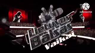 Lietuvos balsas vaikai intro new [upl. by Aicelet]