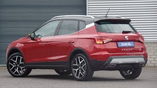 Seat NEW Arona FR 2019 Desire Red 18 inch Performance walk around amp detail inside [upl. by Arleen]