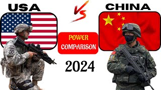 USA vs China Military Power Comparison 2024  Quiz Master [upl. by Vil]