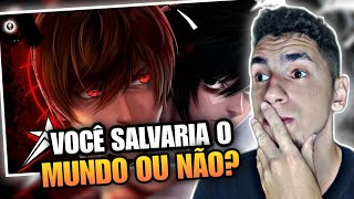 QUE LETRA REACT Sacrilégio Inepto  Novatroop  L e Kira Death Note ft ‪AniRap‬ [upl. by Farrel]