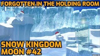 Super Mario Odyssey  Snow Kingdom Moon 42  Forgotten in the Holding Room [upl. by Mauri]