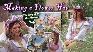 Crafting a flower fairy hat and staying at a castle 🏰⚔️✿🧚‍♀️Inspired by the Knight of the Flowers [upl. by Gunilla630]