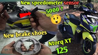 Ntorq XT Speedometer sensor Change 😲Aaj to Mota Kharcha 💲Ho Gaya 🥵  ntorq xt modified [upl. by Tulley]