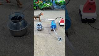 Mini tractor project mini motor water pump project Animals video  285 [upl. by Nnaeoj]