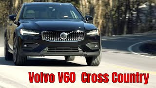 2023 Volvo V60 Cross Country  The Small Wagon Electrified [upl. by Ku]