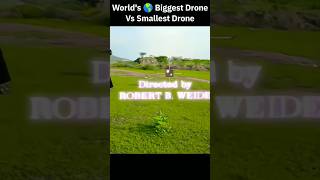 We made the Worlds Biggest drone and Smallest drone at Home drone droneinabox dronefacts shorts [upl. by Axia]