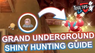 How to Shiny Hunt in the Grand Underground  Pokémon Brilliant Diamond and Shining Pearl [upl. by Ahselak]