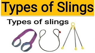 Slings type based on construction  Types of sling [upl. by Siuqram]