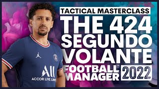 THE 424 SEGUNDO VOLANTE  Tactical Masterclass with Tactic Download Football Manager 2022  FM22 [upl. by Haily118]