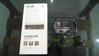 SjCam Sj4000 Air 4k  Quick Unboxing [upl. by Newsom]