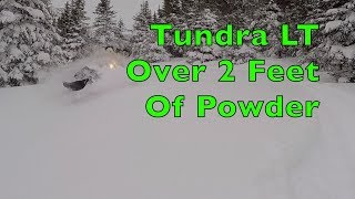 Tundra LT In DEEP POWDER [upl. by Erdnad82]