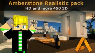 Amberstone Resource Pack for Minecraft  Resource Pack Showcase  Texture Pack [upl. by Aihsyla692]