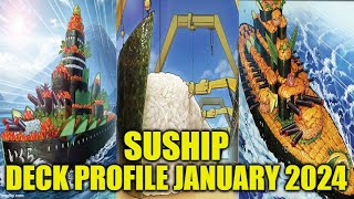 SUSHIP DECK PROFILE JANUARY 2024 YUGIOH [upl. by Brant730]