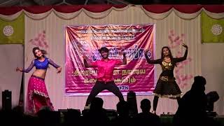 Mocha Kotta Pallalagi Remix Song  Mariyamman Festival 2023  Stage Dance [upl. by Serle]