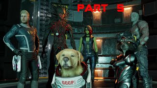 GUARDIANS OF THE GALAXY Gameplay Walkthrough Part 5 FULL GAME 4K 60FPS PC [upl. by Venetis]