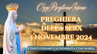 Preghiera della sera  Vespri 5 novembre  XXXI settimana del TO [upl. by Vonny]