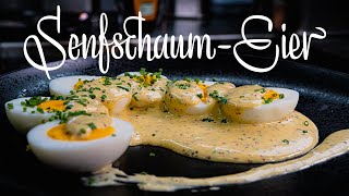 Eier mit Senfschaum – Kochen im Tal [upl. by Ennael]