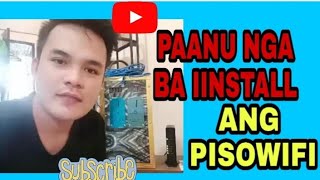 PAANU NGA BA IKABIT ANG PISOWIFI SA MODEM NIYOHOW TO INSTALL PISO WIFI [upl. by Grogan]