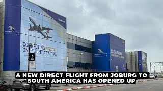 A new direct flight from Joburg to South America has opened up  NEWS IN A MINUTE [upl. by Ruffo]