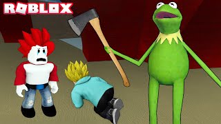 ESCAPE KERMIT FROG In Roblox 🐸🐸 FROGGE Full Game  Khaleel and Motu Gameplay [upl. by Smeaj]