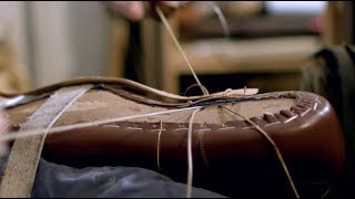 How Bespoke Italian Leather Shoes Are Made [upl. by Uzzial]