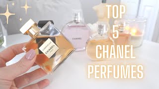 My Current Chanel Perfume Collection [upl. by Suertemed]