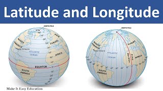 LATITUDE AND LONGITUDE  SOCIAL STUDIES  HOW TO FIND THE COORDINATES ON THE EARTH  GEOGRAPHY [upl. by Warder]