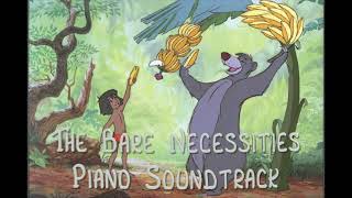 The Bare Necessities The Jungle Book  Relaxing Disney Piano Backing Soundtrack [upl. by Meridith]