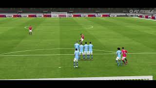 Mount FC Mobile penalty kick Man United vs Man city 10 [upl. by Aidroc]