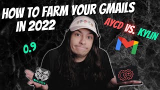 GUARANTEED ONE CLICK GMAIL STRATEGY  HOW TO FARM YOUR GMAILS IN 2022  AYCD VS KYLIN ONECLICK [upl. by Adrahs]